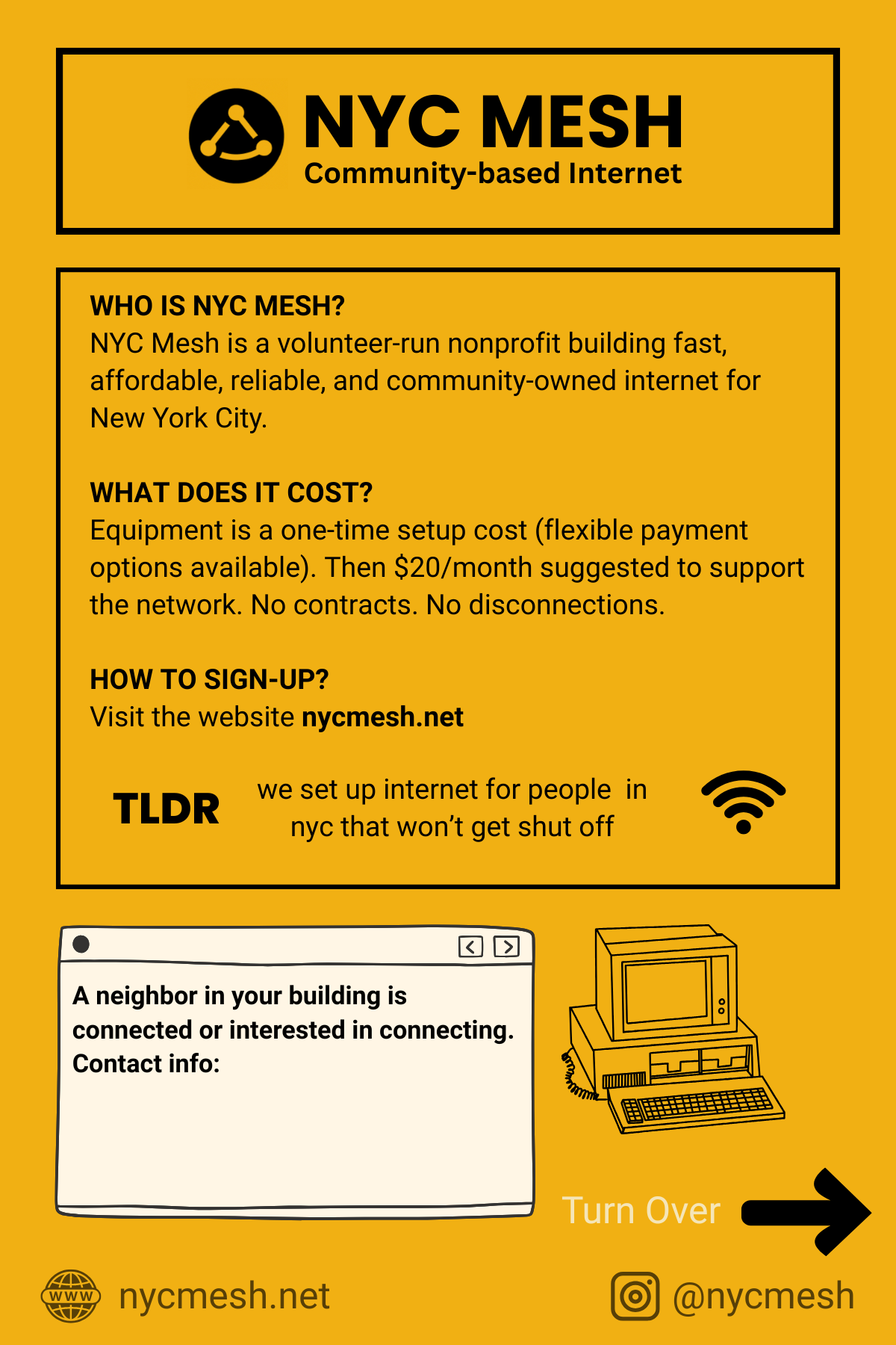 Neighbor Post Card - English With Fee - Front.png